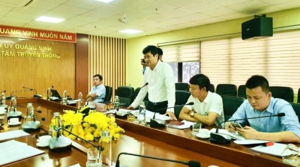 Đoàn giám sát của Ban Kiểm tra Hội Nhà báo Việt Nam làm việc với Hội Nhà báo Quảng Ninh 