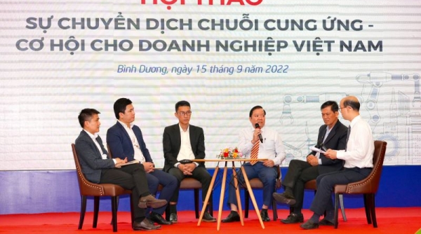 THACO INDUSTRIES tham gia Hội thảo “Sự dịch chuyển chuỗi cung ứng - cơ hội cho doanh nghiệp Việt Nam”
