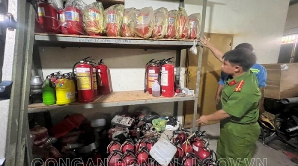 Đồng Nai: Tạm giữ hơn 17.000 thiết bị phòng cháy chữa cháy