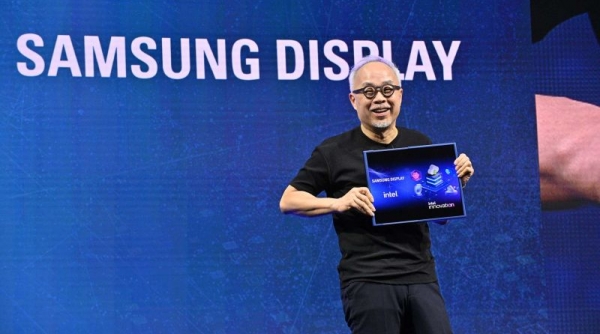 Samsung và Intel bắt tay phát triển máy tính màn hình trượt đầu tiên trên thế giới