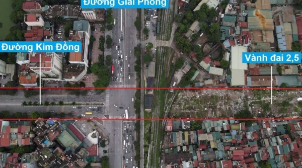 Hà Nội: Khởi công xây dựng hầm chui Vành đai 2,5 qua đường Giải Phóng