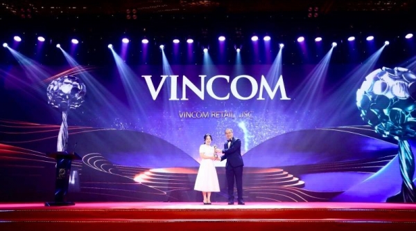 Vincom Retail nhận giải thưởng thương hiệu truyền cảm hứng Châu Á – Thái Bình Dương 2022 tại APEA