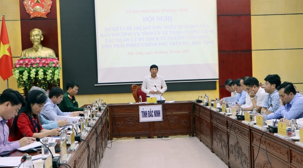 Bắc Ninh tăng cường công tác quản lý đầu tư xây dựng cơ bản
