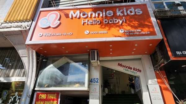 Xử phạt hệ thống Monnie Kids vì kinh doanh hàng hóa nhập lậu