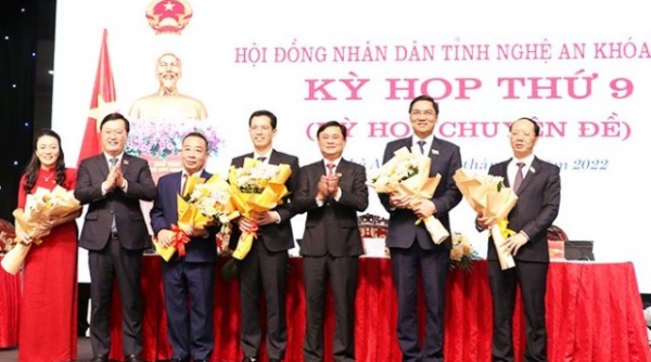Bầu bổ sung hai Phó Chủ tịch UBND tỉnh Nghệ An