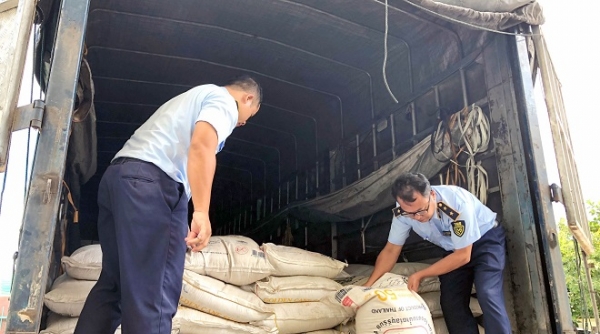 Phát hiện 14,5 tấn đường kính Thái Lan nhập lậu tại Quảng Bình