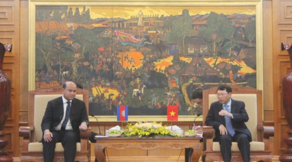 Chủ tịch UBND tỉnh Bắc Giang tiếp Đoàn đại biểu cấp cao T.Ư Hội Liên hiệp Thanh niên Campuchia