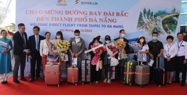 Đà Nẵng mở lại chuyến bay từ Đài Bắc - Đà Nẵng