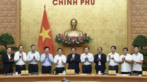 Thủ tướng Phạm Minh Chính chủ trì phiên họp Chính phủ thường kỳ tháng 10.