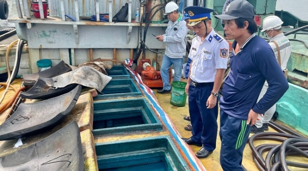 Lực lượng Cảnh sát Biển quyết liệt ngăn chặn buôn lậu xăng dầu trên biển