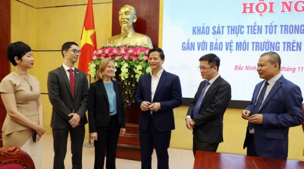 Liên đoàn Thương mại và Công nghiệp Việt Nam khảo sát tại Bắc Ninh