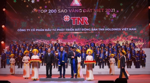TNG Holdings Vietnam bội thu giải thưởng tại Sao Vàng Đất Việt 2021