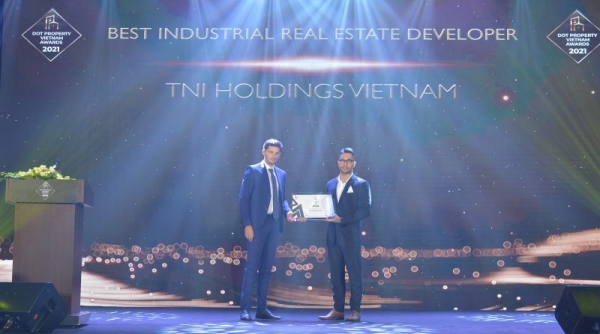 TNI Holdings Vietnam hai năm liền giữ vững danh hiệu “Nhà phát triển bất động sản công nghiệp tốt nhất Việt Nam”