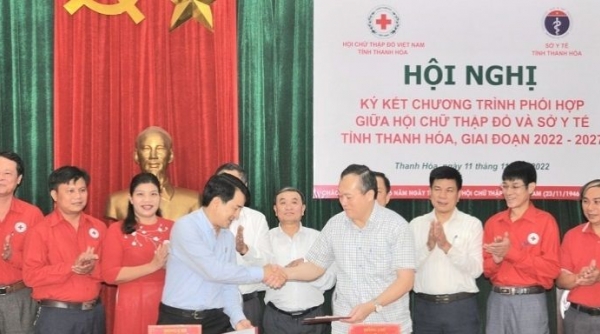 Thanh Hoá ký kết chương trình phối hợp trong công tác bảo vệ, chăm sóc và nâng cao sức khỏe Nhân dân