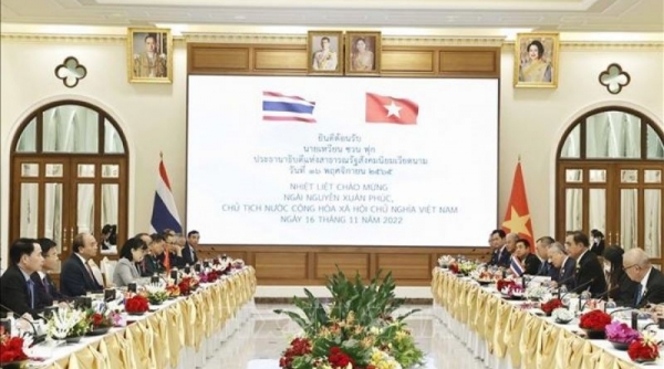 Việt Nam - Thái Lan ra tuyên bố chung