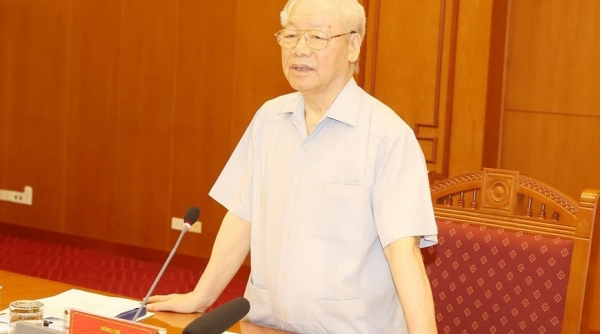 Tổng Bí thư Nguyễn Phú Trọng chủ trì họp về phòng, chống tham nhũng, tiêu cực
