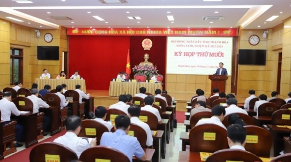 Kỳ họp thứ 10 HĐND tỉnh Thanh Hoá khóa XVIII xem xét, quyết nghị một số tờ trình của UBND tỉnh