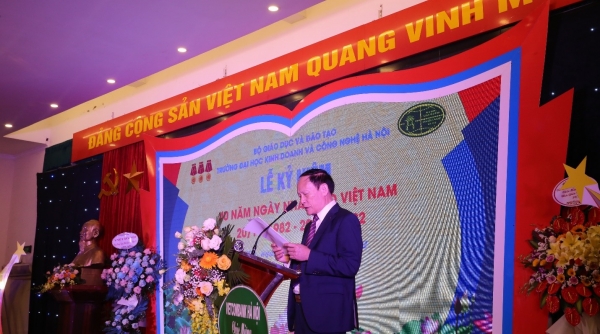 Trường đại học Kinh doanh và Công nghệ Hà Nội tổ chức lễ kỷ niệm 40 năm ngày nhà giáo Việt Nam
