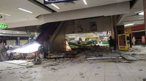 Công an đang điều tra vụ nổ lớn tại trung tâm thương mại Savico
