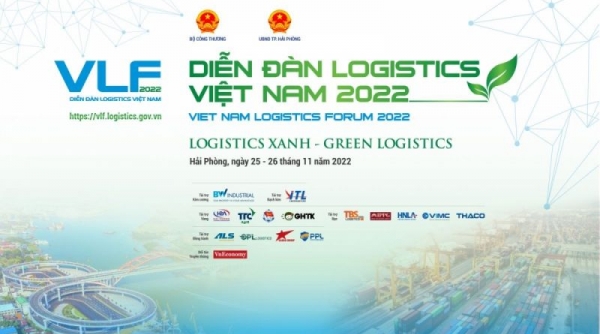 Diễn đàn Logistics Việt Nam 2022 lấy chủ đề là "Logistics xanh"