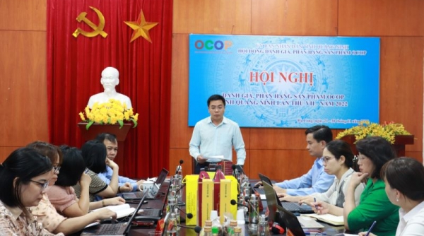 Quảng Ninh đánh giá, phân hạng sản phẩm OCOP lần thứ VII năm 2022
