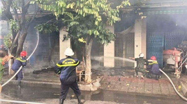 Đà Nẵng: Cháy lớn tại căn nhà 04 tầng, thiêu rụi nhiều tài sản