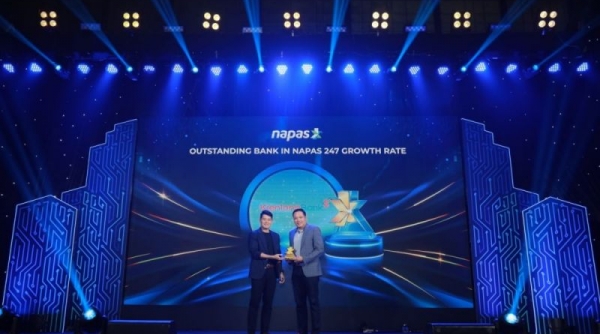KienlongBank được vinh danh là Ngân hàng dẫn đầu về tốc độ tăng trưởng số lượng giao dịch Napas 247
