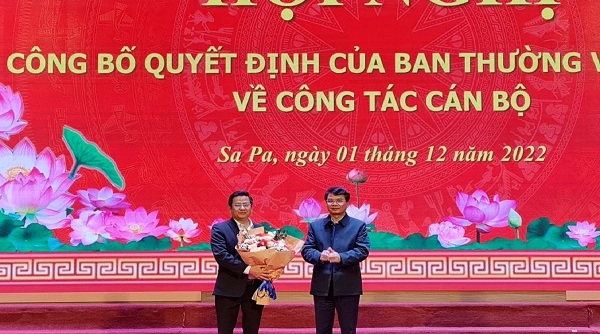 Lào Cai: Điều động Chủ tịch Ủy ban nhân dân huyện Bảo Yên giữ chức Phó Bí thư thị uỷ Sa Pa