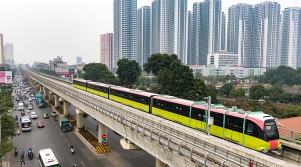 Bắt đầu vận hành thử tuyến metro Nhổn - Ga Hà Nội