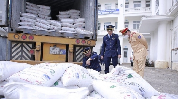 Bắt giữ 35 tấn đường nhập lậu tại tỉnh Thanh Hóa