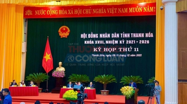 Khai mạc Kỳ họp thứ 11, HĐND tỉnh Thanh Hóa khóa XVIII, nhiệm kỳ 2021 - 2026