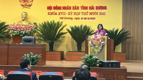 Hội đồng Nhân dân tỉnh Hải Dương khoá XVII thông qua nhiều Nghị quyết quan trọng