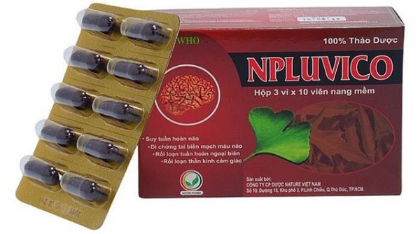 Thu hồi lô thuốc Npluvico kém chất lượng của Công ty cổ phần dược Nature Việt Nam