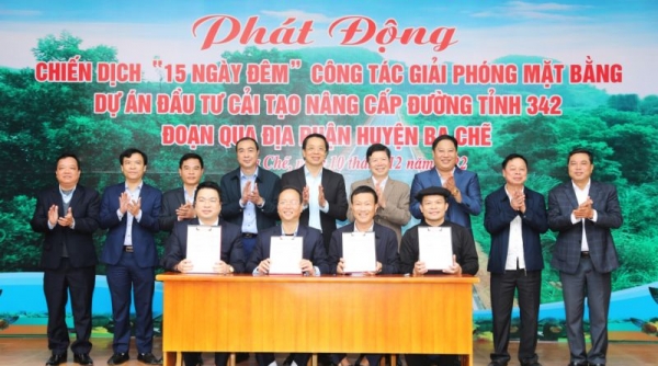 Quảng Ninh phát động “Chiến dịch cao điểm 15 ngày đêm” GPMB đường tỉnh 342
