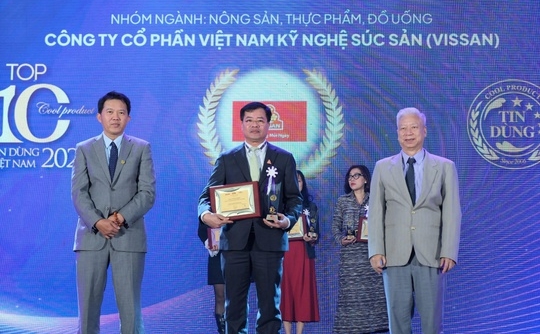 VISSAN lọt Top 100 Sản phẩm – Dịch vụ tin dùng Việt Nam năm 2022