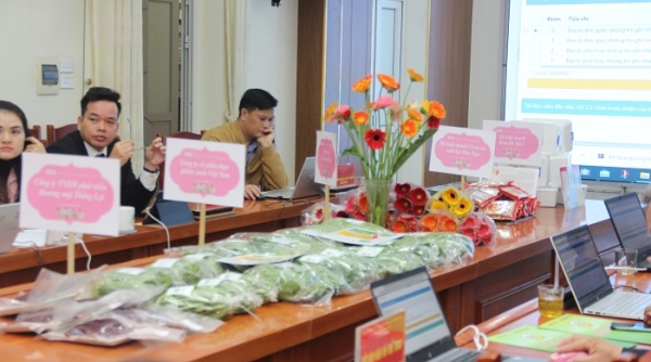 Hà Nội phân hạng, đánh giá 45 sản phẩm OCOP thuộc 04 quận, huyện