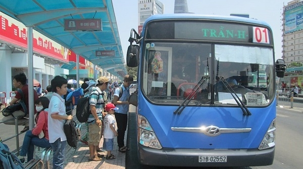 Điều chỉnh nhiều tuyến buýt tại TP. Hồ Chí Minh dịp Tết Dương lịch 2023