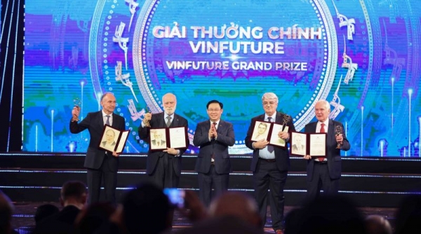 Vinfuture 2022 vinh danh 4 công trình khoa học “hồi sinh và tái thiết” thế giới