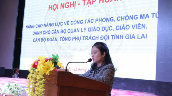 Phòng chống ma tuý xâm nhập học đường tại tỉnh Gia Lai năm học 2022 - 2023