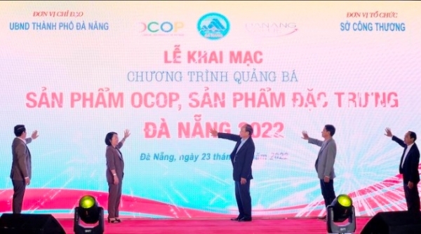 Khai mạc Chương trình quảng bá sản phẩm OCOP, sản phẩm đặc trưng thương hiệu - Đà Nẵng 2022