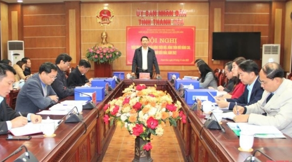 Thanh Hóa tổ chức hội nghị thẩm định các xã đạt chuẩn Nông thôn mới
