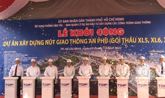 TP. Hồ Chí Minh khởi công dự án nút giao thông An Phú hơn 3.400 tỷ đồng
