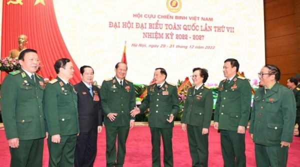 Sáng nay, khai mạc Đại hội đại biểu toàn quốc Hội Cựu chiến binh Việt Nam lần thứ VII