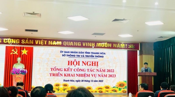 Sở Thông tin và Truyền thông tỉnh Thanh Hoá- Dấu ấn năm 2022