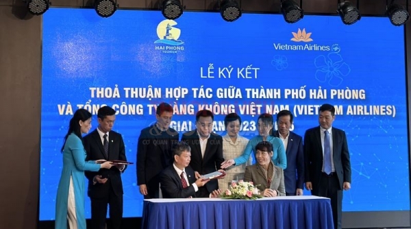 Sở Du lịch Hải Phòng tổ chức hội nghị hợp tác quảng bá - xúc tiến với Vietnam Airlines và Tiktok Việt Nam