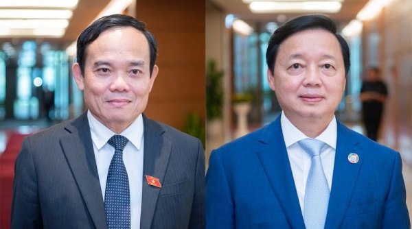Quốc hội phê chuẩn ông Trần Lưu Quang và Trần Hồng Hà giữ chức Phó Thủ tướng