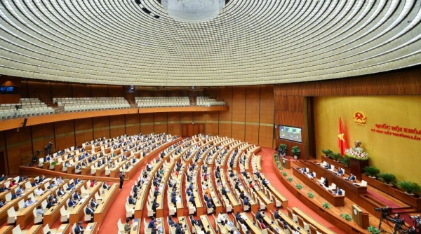 Quốc hội thảo luận về Quy hoạch tổng thể quốc gia và điều chỉnh kế hoạch vốn vay lại