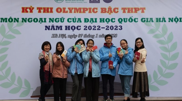 Gần 800 thí sinh dự kỳ thi Olympic THPT của Đại học Quốc gia Hà Nội