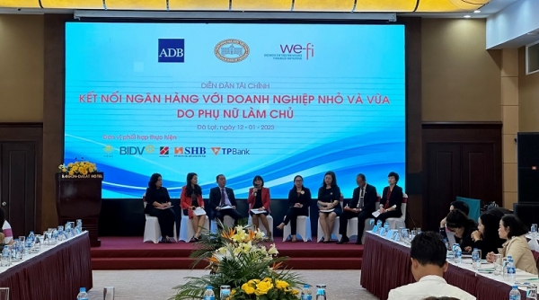 BIDV tham gia diễn đàn kết nối ngân hàng và DNNVV do phụ nữ làm chủ