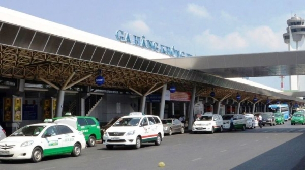 Từ 15/01, sân bay Tân Sơn Nhất đưa vào hoạt động bãi đỗ xe taxi miễn phí